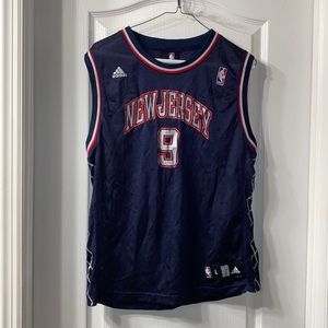 Kids Adidas NBA Jersey- New Jersey-Yi #9